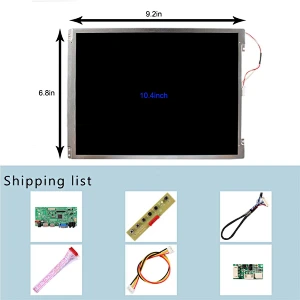 10.4inch VS104T-001A 800X600 TFT-LCD Screen With HDMI DP VGA LCD Controller Board 10.4inch 800X600 lcd lcd controller board hdmi hdmi lcd controller board hdmi dp