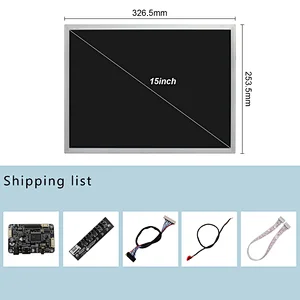 15inch LQ150X1LG96 1024x768 1000nit LCD Screen with HDMI LCD Controller Board