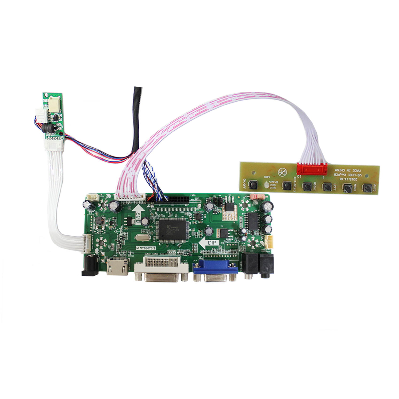 VSDISPLAY Schermo LCD TFT Da 10,4 Pollici 1024X768 4:3 LTD104EDZS E