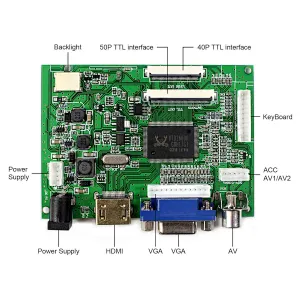 8inch HJ080IA-01E 1024X768 IPS TFT-LCD Screen With HDMI+VGA+2AV LCD Controller Board 8inch HJ080IA-01E ips screen 1024x768 controller 8inch lcd screen ips lcd
