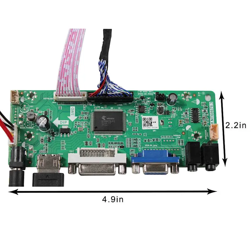 M.NT68676 hdmi board with17.3