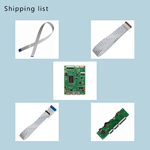 HDMI Type C Control Board Work for 12.6inch 1920x515 NV126B5M-N41 40Pin EDP LCD Screen Type C board for 12.6