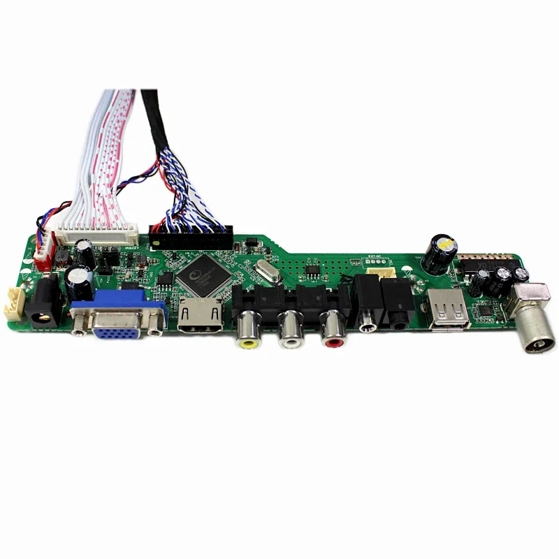 HDMI VGA AV USB RF LCD Board Work for 17.3inch 1600x900 LVDS Interface LCD Screen lvds interface lcd lcd lvds hdmi lcd screen lvds lcd lvds control board LTN173KT03 17.3inch lcd 1600x900 tft lcd