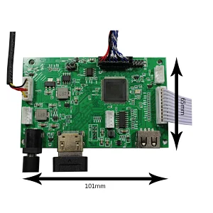 HDMI USB LCD Controller Board With 10.4 inch VS104T 004A 1024x768 IPS LCD Screen 600nit lcd ips 1024x768 lcd USB LCD Controller Board 10.4