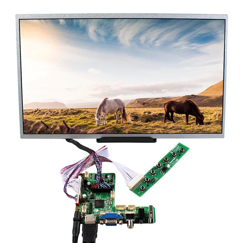 14inch 1600X900 TFT-LCD laptop Screen with HDMI VGA AV USB LCD Controller Board 14inch 14inch laptop hdmi lcd controller board laptop 14inch screen 1600x900 screen