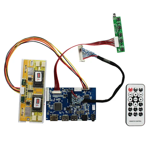 HDMI 2USB Controller Board for 17" 19" M170EN01 M190E5 G190EG01 1280x1024 LCD lcd controller board hdmi hdmi lcd controller board hdmi controller for lcd 1280x1024 lcd controller 2usb