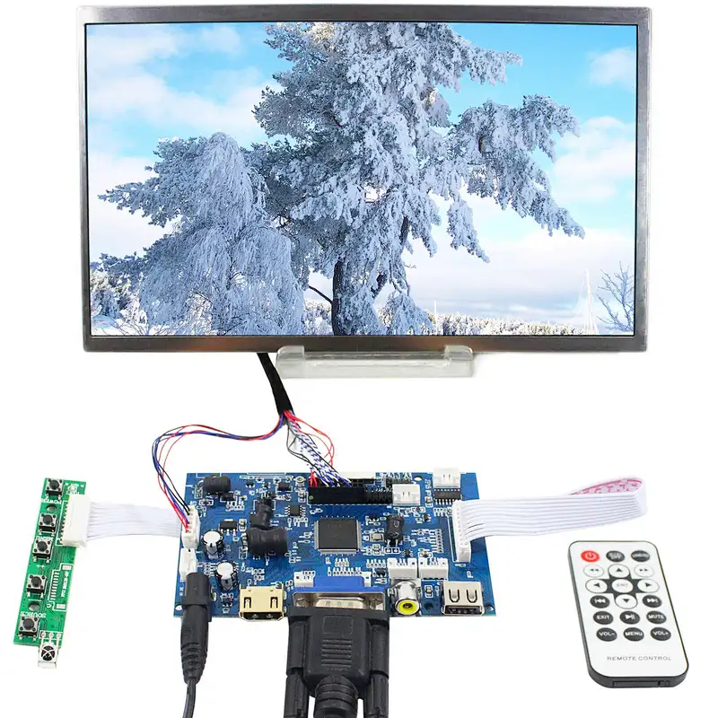 10.1inch 1024X600 TFT-LCD Screen With HDMI VGA+2AV LCD Controller Board