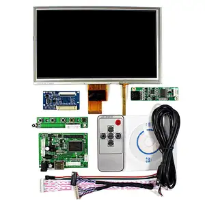 8inch ZJ080NA-08A 1024X600 500nit TFT-LCD Screen With HDMI VGA AV USB LCD Controller Board