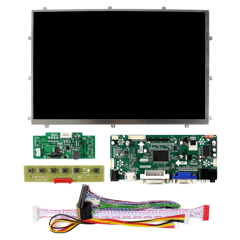 10.1inch B101EW04 1280X800 LCD Screen with HDMI VGA DVI LCD Controller Board