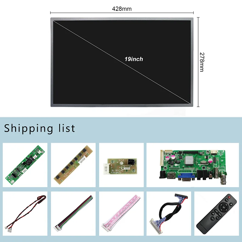 19 inch M190CGE-L23 1440x900 LCD Screen With VGA USB HDMI LCD Controller Board 19 inch M190CGE-L23 1440x900 19 inch lcd screen lcd screen 19 inch 19 inch M190CGE-L23 M190CGE-L23