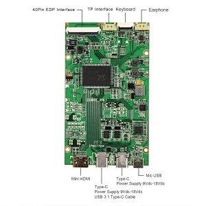 HDMI Type-C LCD Controller Board work  with 13.3inch 2560x1440 NV133QHM-A51 2560x1440 NV133QHM-A51 controller board hdmi controller board hdmi lcd controller board hdmi controller