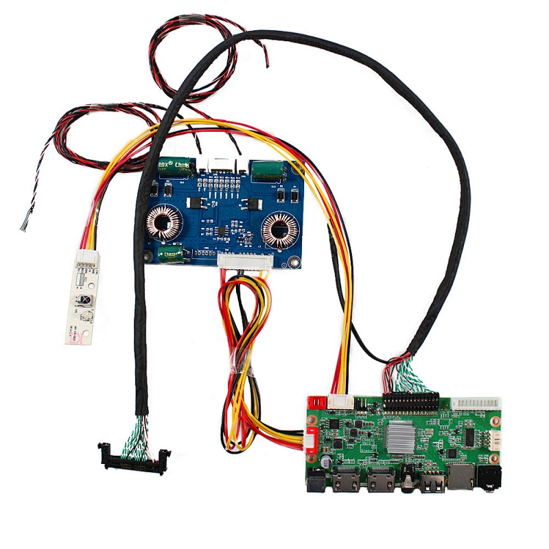 HDMI USB SD AV LCD Controller Board Work for 28.6inch G286HAN01.0  LVDS TFT LCD Screen