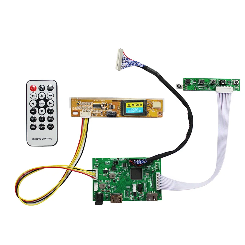 HDMI USB LCD Controller Board For 15.4 in 17in N154C1 LP171WP3 1440x900 LCD lcd controller board hdmi hdmi lcd controller board hdmi controller for lcd