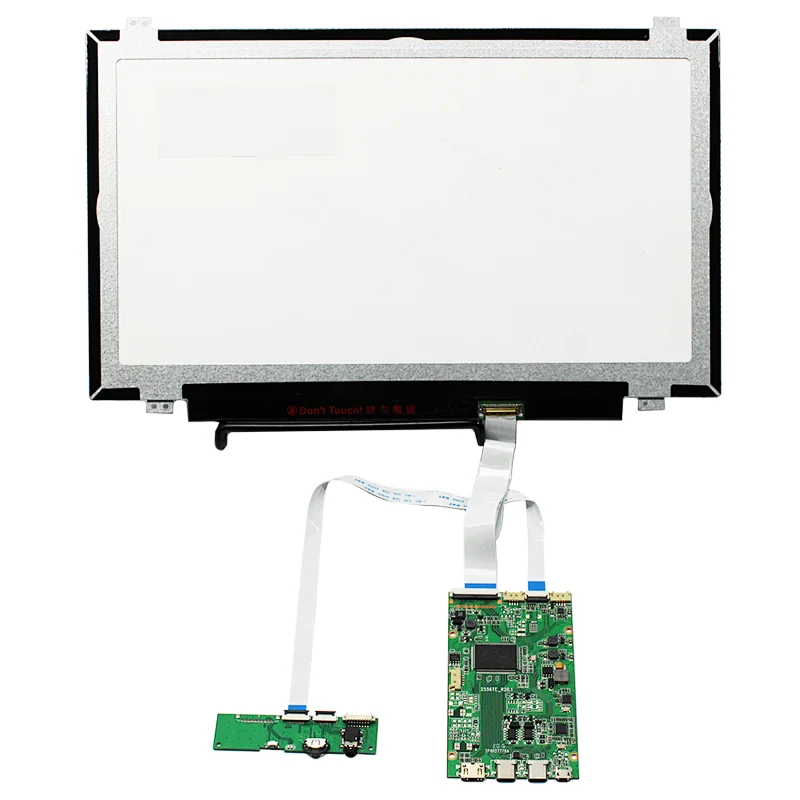 14inch NV140FHM EDP 1920X1080 IPS LCD Screen and HD-MI Type C Control Board 14inch NV140FHM 1920X1080 NV140FHM 1920X1080 NV140FHM ips screen ips lcd
