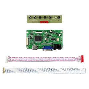 HDMI VGA LCD Controller Board for eDP 30pin 11.6inch 13.3inch 14inch 15.6inch 1366x768 NT116WHM-N21 LP133WH2 SPA1 HB140WX1-401 N156BGE-E32 N156BGE-E41 lcd controller board hdmi hdmi lcd controller board hdmi controller for lcd 1366x768