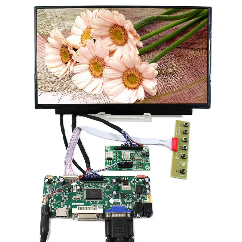 11.6inch N116HSE-EJ1 N116HSE-EA1 1920X1080 IPS LCD Screen with HDMI VGA DVI LCD Controller Board 11.6inch N116HSE-EJ1 N116HSE-EA1 N116HSE-EA1 1920x1080 lcd screen