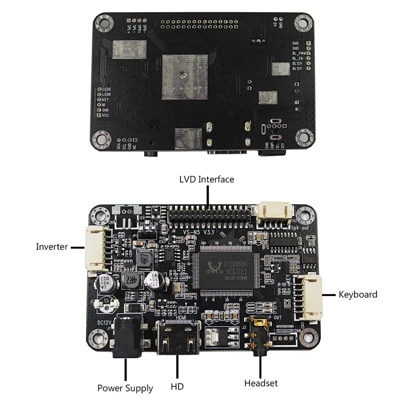 HDMI Audio driver board work for 13.3