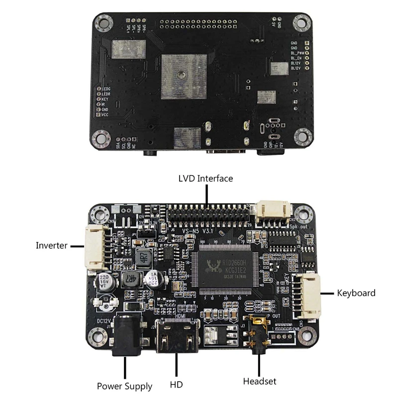HDMI Audio driver board work for 13.3