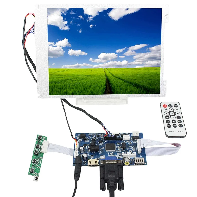 HDMI VGA USB LCD Board for 40Pin TTL 30Pin LVDS Interface 8.4