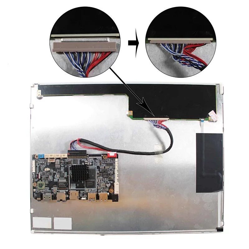 Android lcd control board with 15