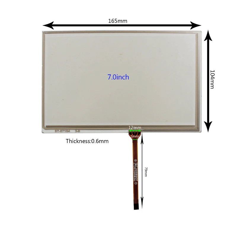 7inch 4-Wire Resistive Touch Panel Screen VS070TP-R1 resistive touch screen