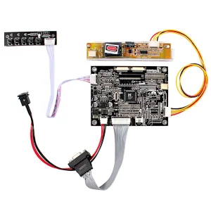 VGA AV LCD Controller Board  work for 10.4inch 800x600 LB104S02-TD01 tft lcd panel tft lcd module 800x600 VGA AV LCD Controller board 10.4inch tft lcd LB104S02-TD01