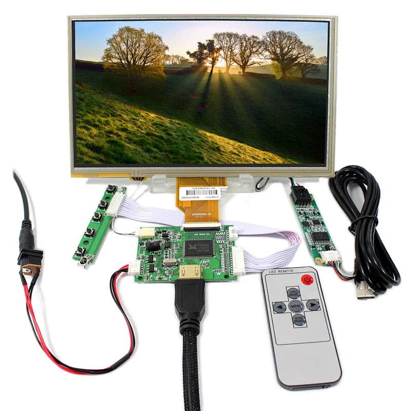 9inch AT090TN10 800X480 TFT-LCD 9inch Touch Panel With HDMI LCD Controller Board 800x480 touch screen panel 9inch AT090TN10 800X480 9inch AT090TN10 AT090TN10
