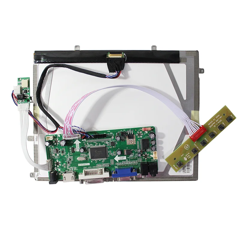 9.7inch 1024x768 IPS TFT-LCD Screen With HDMI VGA DVI LCD Controller Board 9.7inch 1024x768 lcd controller board hdmi 9inch lcd screen