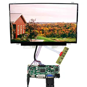 14inch 1600x900 TFT-LCD Panel Laptop Display with HDMI VGA AUDIO Controller board 14inch laptop vga to hdmi with audio 14inch 1600x900 tft lcd vga to hdmi audio vga audio hdmi converter