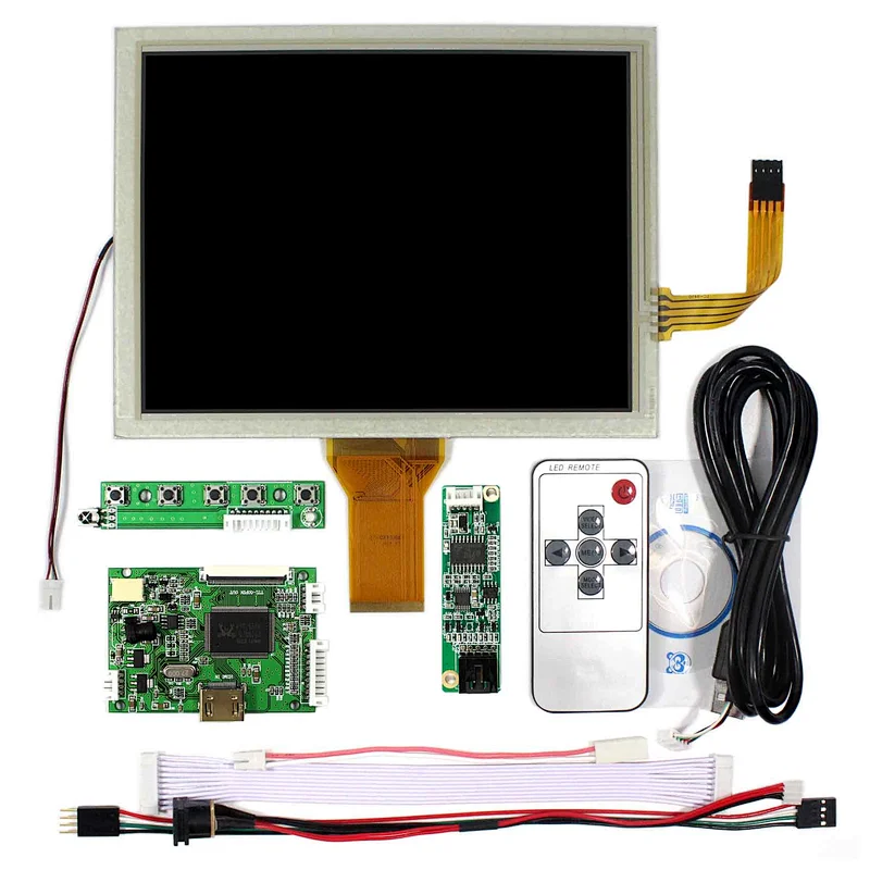 8inch EJ080NA-05A 800X600 LCD Screen 8inch Touch Panel Display With HDMI LCD Controller Board