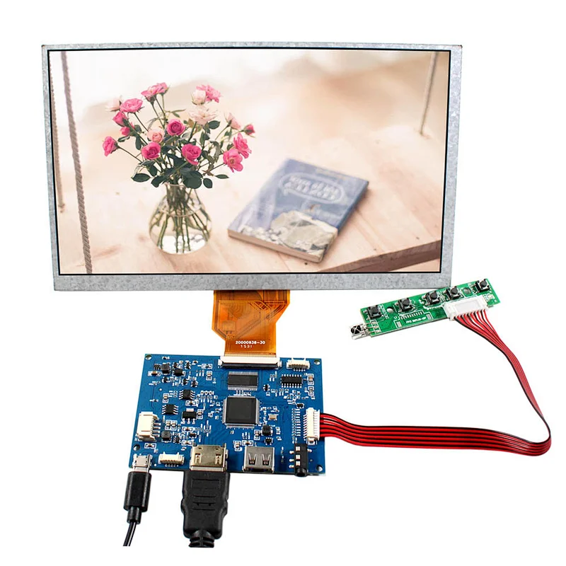 9inch AT090TN10 800X480 TFT-LCD Screen With HD-MI USB LCD Controller Board