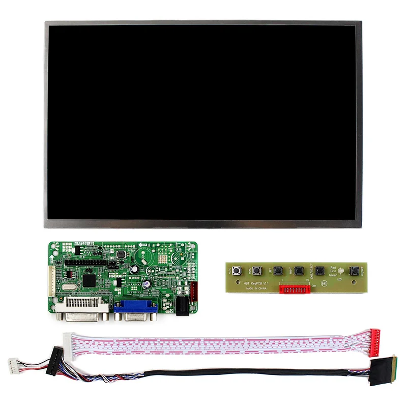 10.1inch B101EW05 LP101WX1-SLP2 1280X800 TFT-LCD Screen with VGA+DVI LCD Controller Board