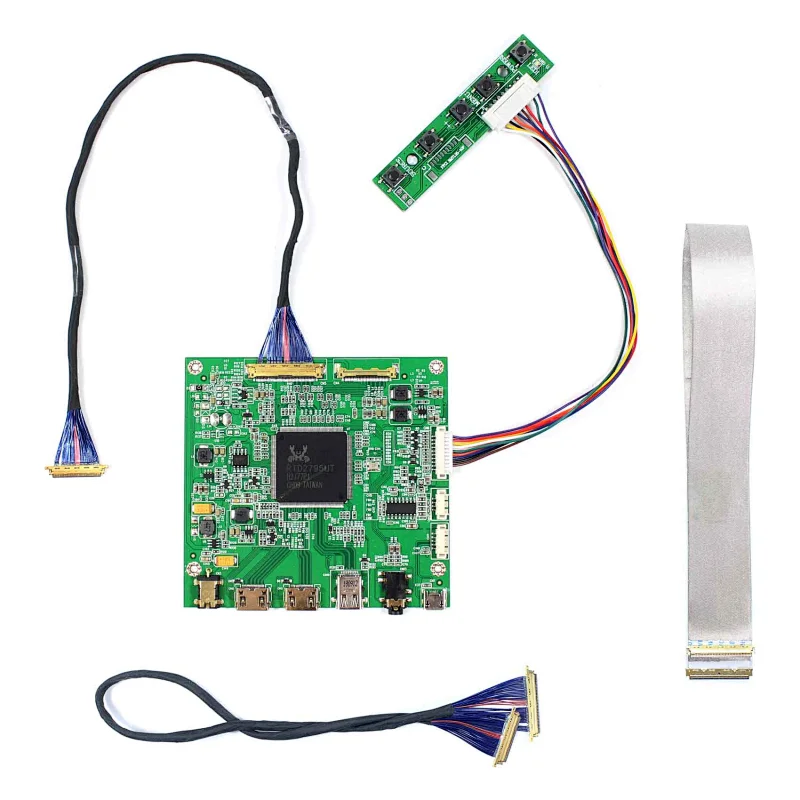 HDMI Mini+DP LCD Controller board work with B156ZAN03.2 LTN156FL02-L01 NV156QUM-N32 LQ125D1JW31 LQ156D1JW31 LQ133D1JW33 LQ156D1JW04 lcd controller board hdmi hdmi lcd controller board hdmi controller board hdmi controller for lcd lcd controller hdmi
