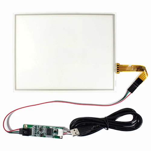 8inch 4-Wire Resistive Touch Panel Screen with USB Driver control