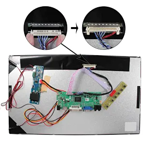 HDMI VGA DVI Controller board with 18.5