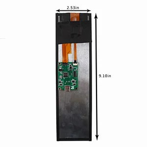 8.8inch 1920X480 tft lcd panel with driver board
