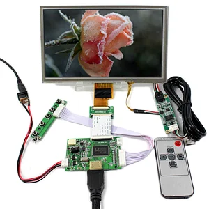 8inch ZJ080NA-08A 1024X600 LCD Screen 8inch Resistive Touch Panel With HDMI LCD Controller Board