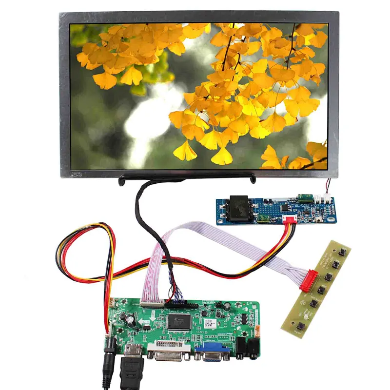 HD DVI VGA AUDIO LCD Board Work for LVDS Interface 11.6