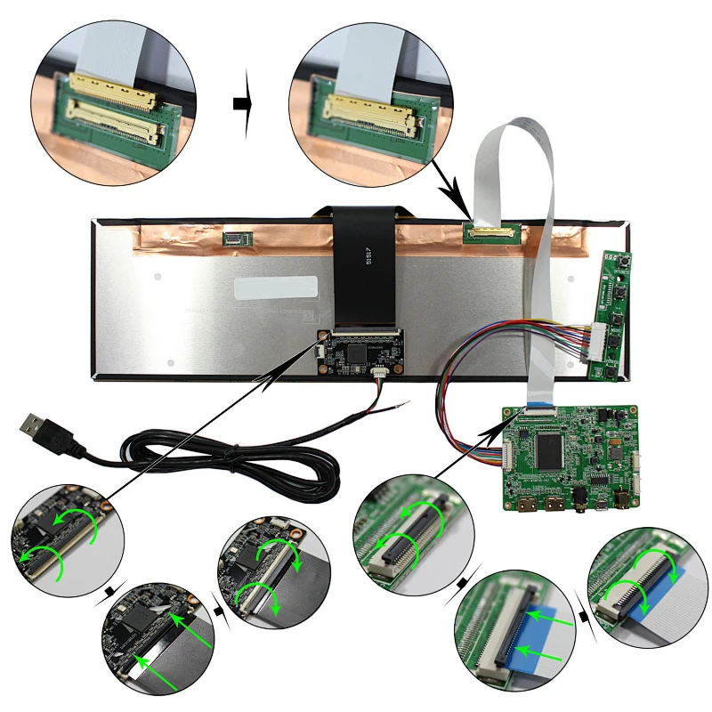 HD-MI Board Work for 30Pin 12.6