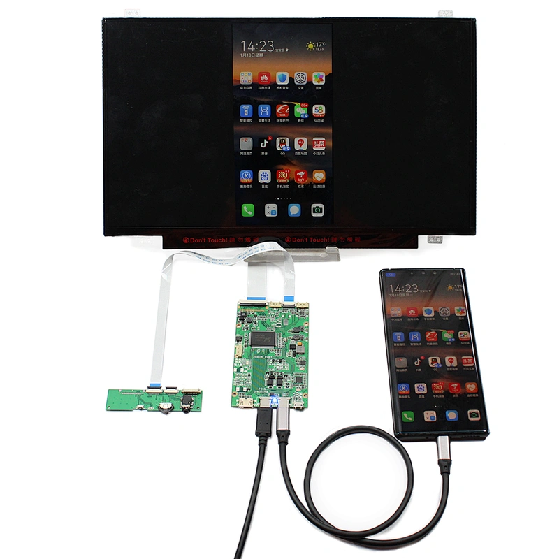 14inch NV140FHM EDP 1920X1080 IPS LCD Screen and HD-MI Type C Control Board 14inch NV140FHM 1920X1080 NV140FHM 1920X1080 NV140FHM ips screen ips lcd