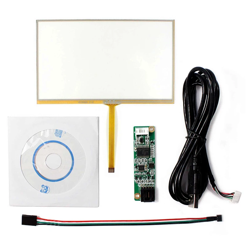 5inch 4-Wire Resistive Touch Panel For 16:9 LCD Screen