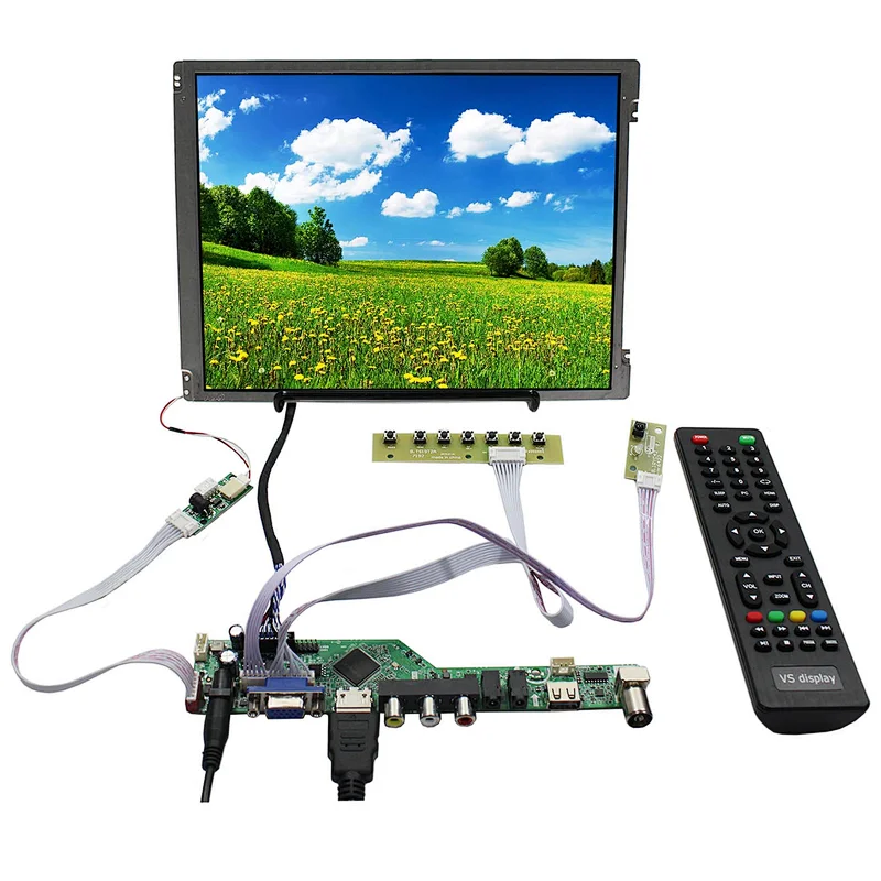 10.4 Inch 800x600 TFT LCD Screen with HD-MI VGA AV USB LCD Controller Driver Board