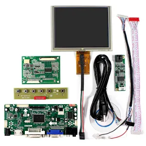 5inch ZJ050NA-08C 4:3 640X480 TFT-LCD With HDMI+VGA+DVI LCD Controller Board