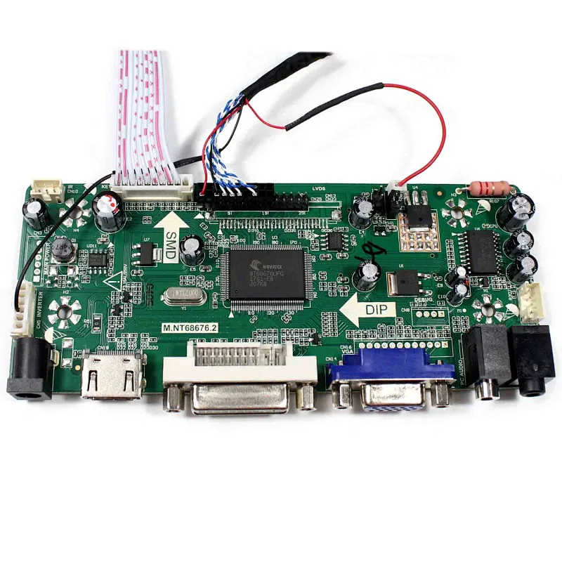 5inch ZJ050NA-08C 4:3 640X480 TFT-LCD With HDMI+VGA+DVI LCD Controller Board