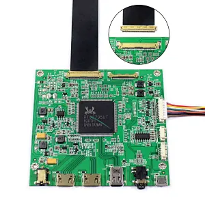 HDMI Mini+DP LCD Controller Board Compatible With 12.5inch LQ125D1JW31 3840x2160 4K LCD Screen lcd controller board hdmi hdmi lcd controller board 4k lcd ipod compatible lcd screen hdmi controller for lcd