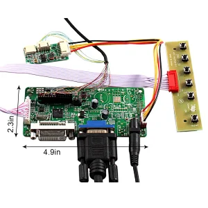 9.7inch LP097X01 1024x768 TFT-LCD Screen With VGA DVI LCD Controller Board 9.7inch LP097X01 1024x768 LP097X01 1024x768 LP097X01