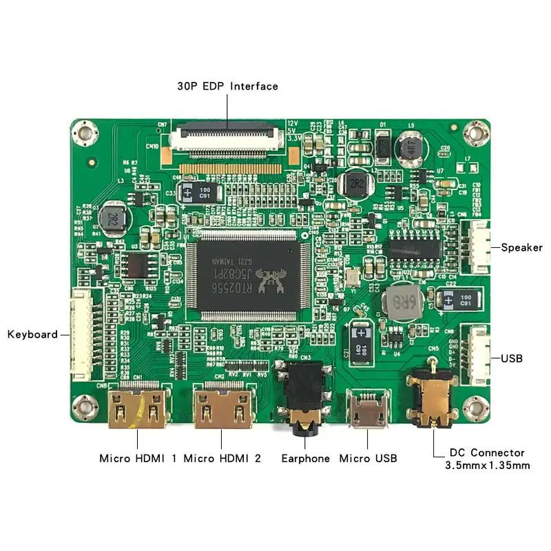 HDMI Mini LCD Controller board Compatible With 15.6inch 1920X1080 120Hz N156HHE-GA1 N156HCE-GA2 lcd controller board edp driver board mini lcd controller board