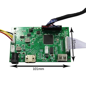 HDMI USB LCD Controller Board For 15.4 in 17in N154C1 LP171WP3 1440x900 LCD lcd controller board hdmi hdmi lcd controller board hdmi controller for lcd