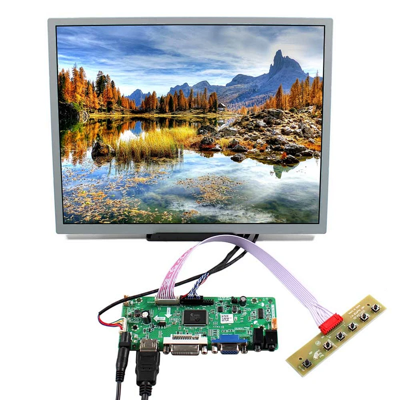 HDMI DVI VGA AUDIO LCD Board Work for  12.1