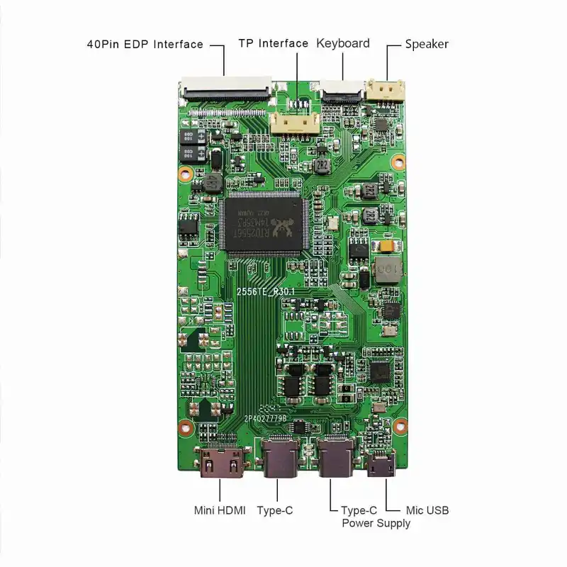 17.3inch 1920X1080 IPS LCD Laptop Screen Capacitive Touch Panel with Type C HDMI LCD Controller Board 17.3inch 1920X1080 laptop capacitive touch screen touch screen panel capacitive N173HCE-E31
